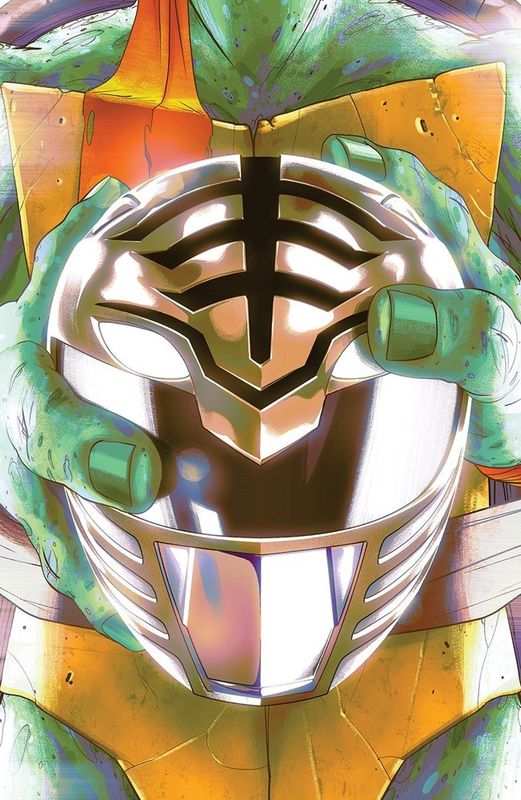 POWER RANGERS TEENAGE MUTANT NINJA TURTLES #4 RETAILER APPRECIATION VARIANT