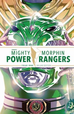 MIGHTY MORPHIN POWER RANGERS DLX HC YEAR ONE