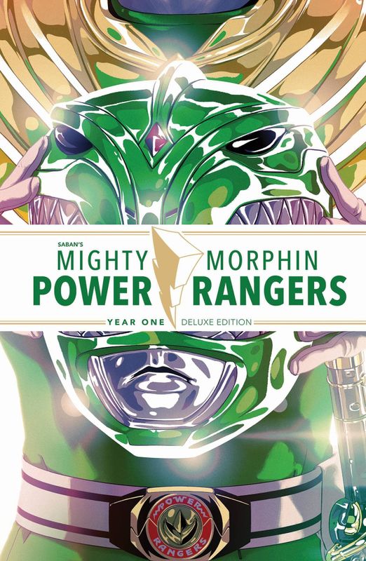 MIGHTY MORPHIN POWER RANGERS DLX HC YEAR ONE