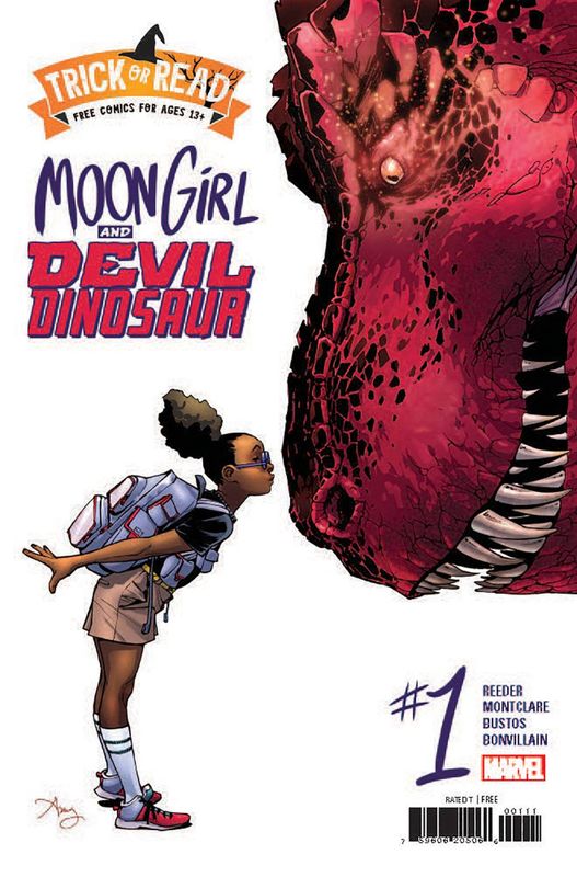 HCF TRICK OR READ 2022 MOON GIRL DEVIL DINOSAUR #1