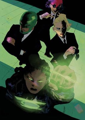 ABSOLUTE GREEN LANTERN #15 CVR D WERTHER DELL EDERA CARD STOCK VAR