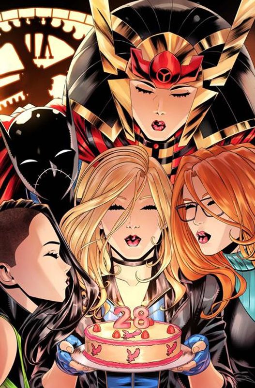 BIRDS OF PREY #28 CVR C SERG ACUNA CARD STOCK VAR