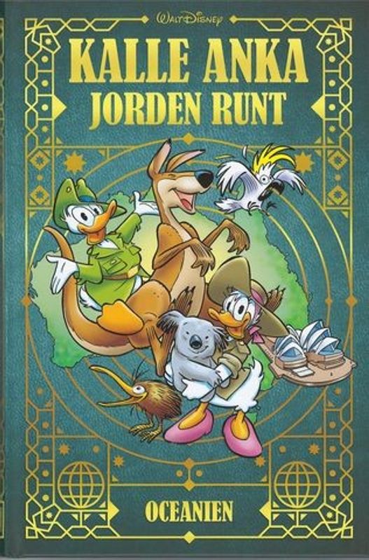 Kalle Anka Jorden runt bok 4- Oceanien HC