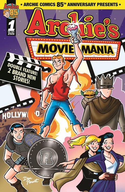 ARCHIE COMICS 85TH ANNIVERSARY PRESENTS ARCHIES MOVIE MANIA #1 (ONE SHOT) CVR A DAN PARENT