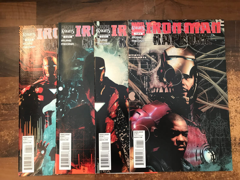 Iron Man Rapture (2010 Marvel) #1-4 (complete)