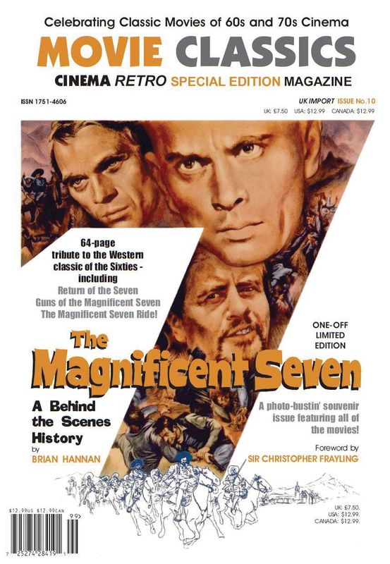 CINEMA RETRO MOVIE CLASSICS MAGNIFICENT SEVEN 