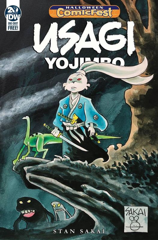 HCF 2019 USAGI YOJIMBO MINI COMIC