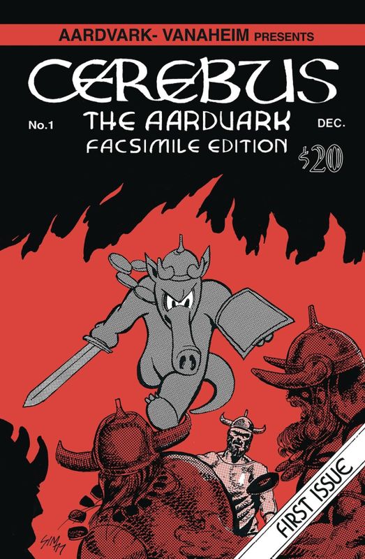 CEREBUS THE AARDVARK #1 FACSIMILIE ED