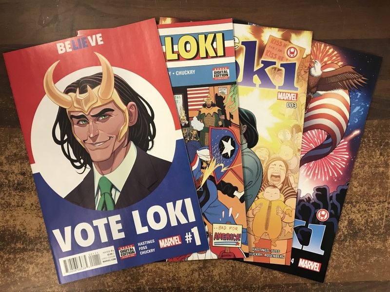 Vote Loki (2016) #1-4 (complete)