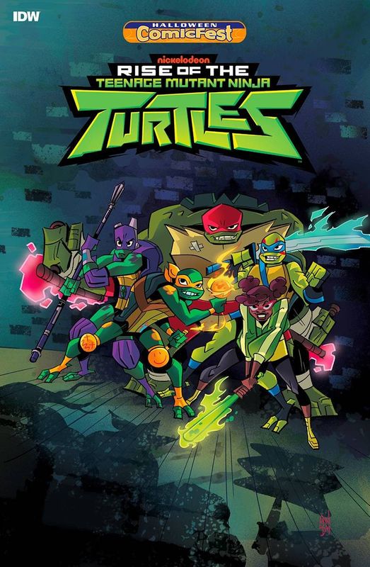 HCF 2018 TMNT RISE OF THE TMNT MINI COMIC