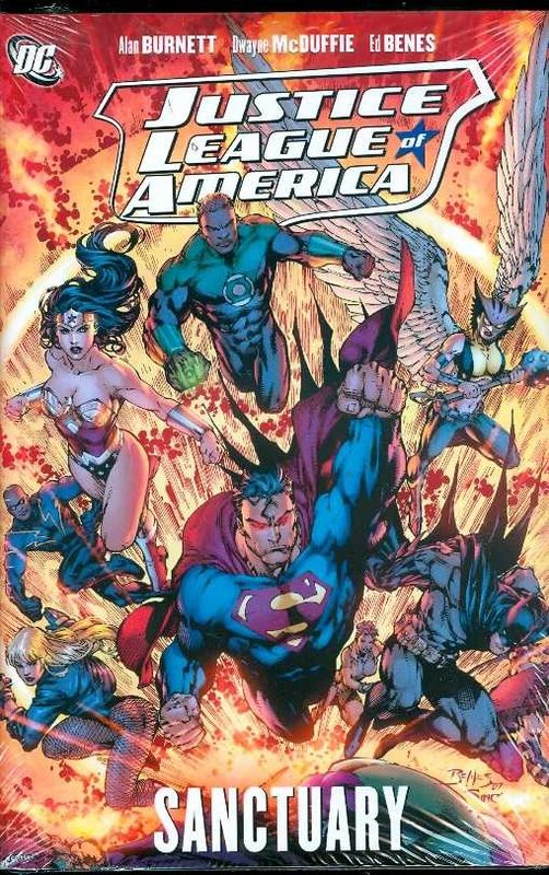 JUSTICE LEAGUE OF AMERICA SANCTUARY HC