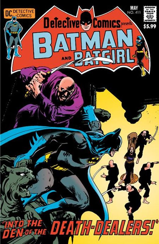DETECTIVE COMICS #411 FACSIMILE EDITION CVR C NEAL ADAMS FOIL VAR