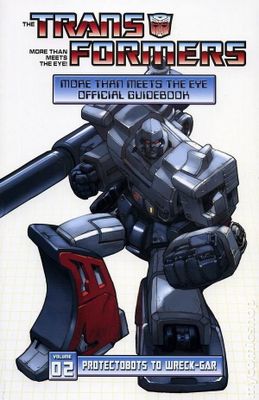 TRANSFORMERS MORE THAN MEETS THE EYE TP VOL 02 OFFICIAL GUIDEBOOK