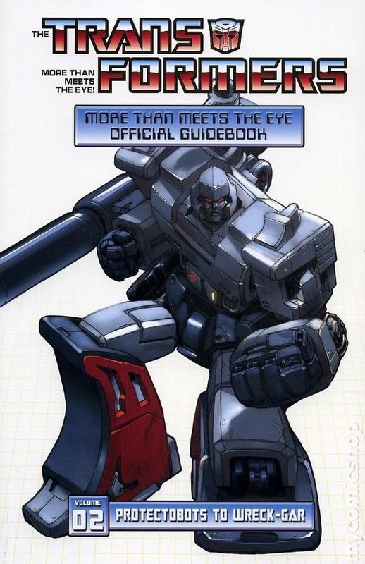 TRANSFORMERS MORE THAN MEETS THE EYE TP VOL 02 OFFICIAL GUIDEBOOK