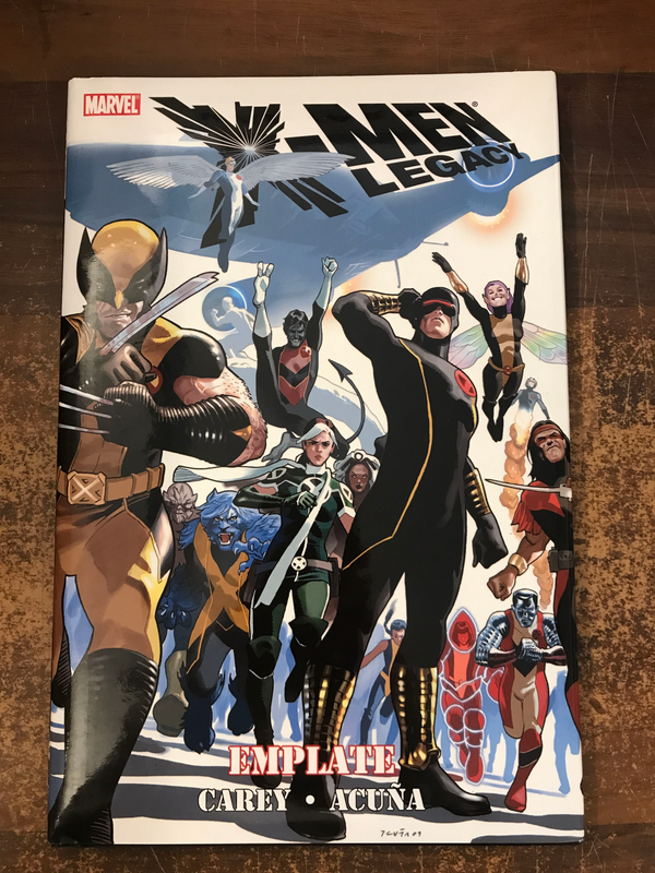 X-MEN LEGACY PREM HC EMPLATE