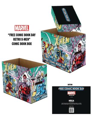 FCBD 2022 MARVEL X-MEN 5PK SHORT COMIC STORAGE BOX