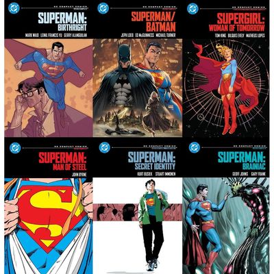 SUPERMAN DC COMPACT COMICS TP BOX SET