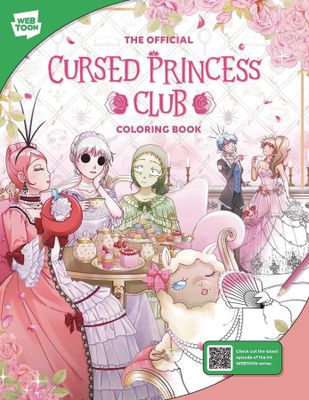 OFFICIAL CURSED PRINCESS CLUB COLORING BOOK