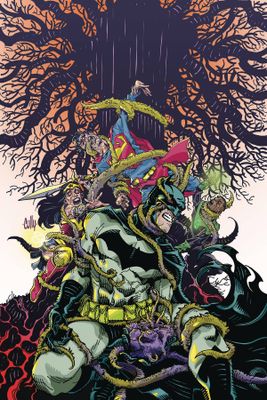 JUSTICE LEAGUE #52 CVR A CULLY HAMNER