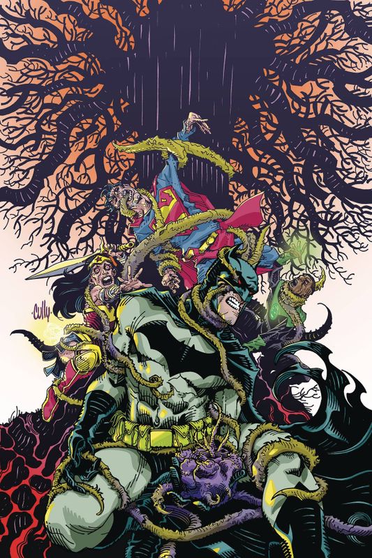 JUSTICE LEAGUE #52 CVR A CULLY HAMNER