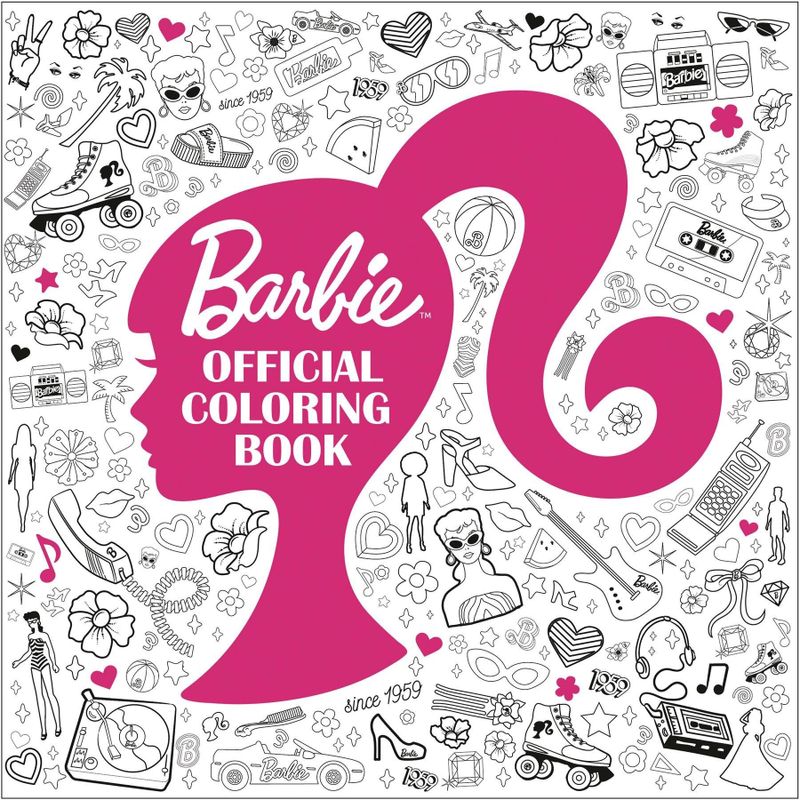 BARBIE OFFICIAL COLORING BOOK SC