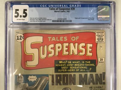 CGC 5,5 TALES OF SUSPENSE #39