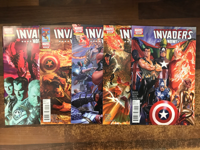 Invaders Now (2010 Marvel) #1-5 (complete)