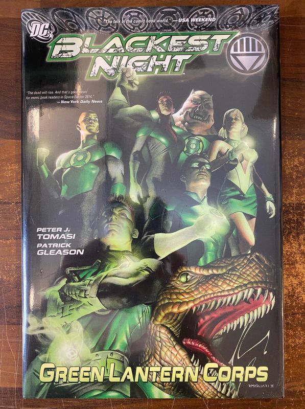 BLACKEST NIGHT GREEN LANTERN CORPS HC