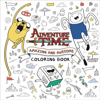 ADVENTURE TIME AMAZING COLORING BOOK SC