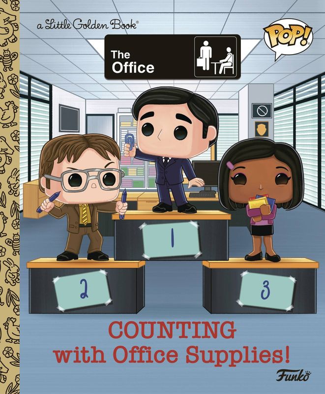 FUNKO COUNTING WITH OFFICE SUPPLIES LITTLE GOLDEN BOOK