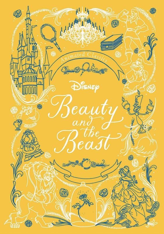DISNEY ANIMATED CLASSICS BEAUTY & BEAST HC