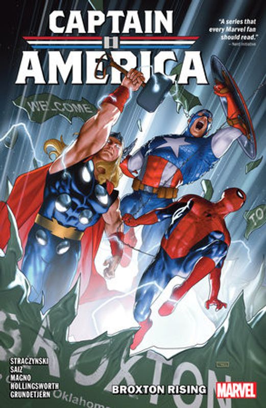 CAPTAIN AMERICA BY STRACZYNSKI TP VOL 03 BROXTON RISING