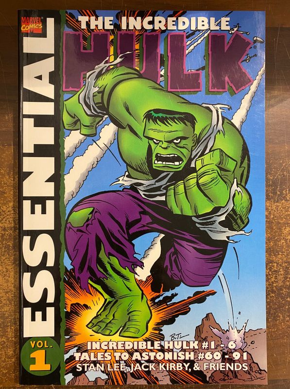 ESSENTIAL INCREDIBLE HULK TP VOL 01