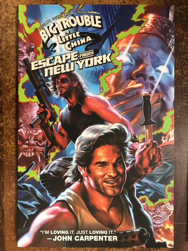 BIG TROUBLE IN LITTLE CHINA & ESCAPE FROM NEW YORK TP