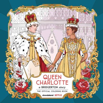 QUEEN CHARLOTTE BRIDGERTON COLORING BOOK SC
