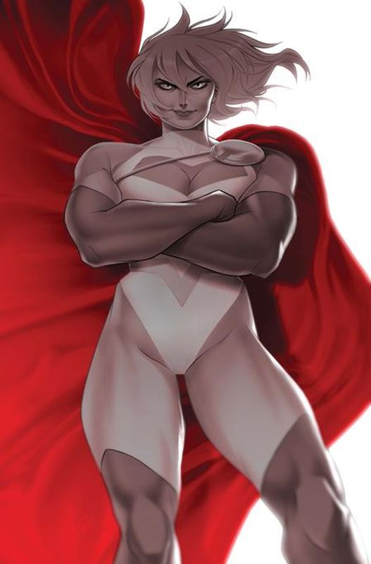 JUSTICE LEAGUE RED #5 (OF 6) CVR B SWEENEY BOO CARD STOCK VAR