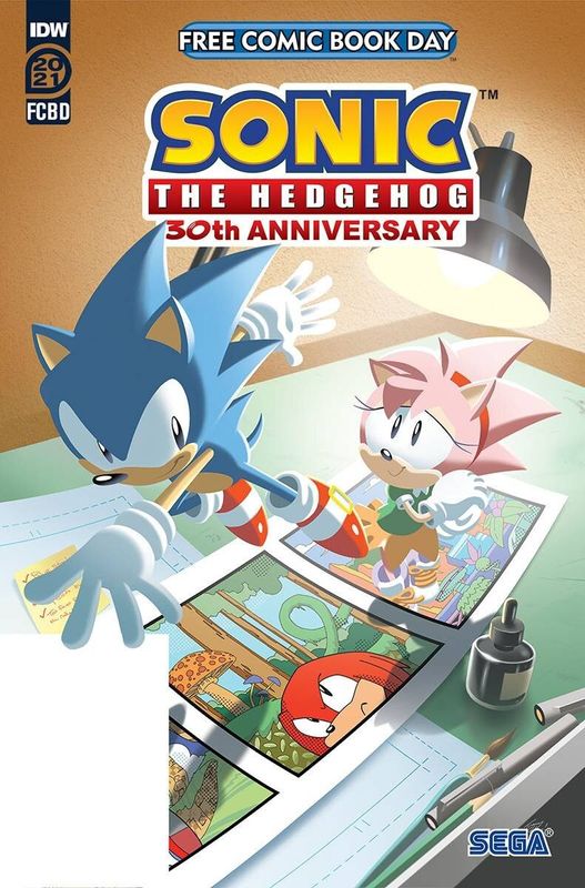 FCBD 2021 SONIC THE HEDGEHOG 30TH ANNIVERSARY