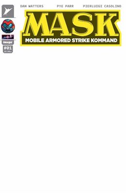 MASK #1 CVR L BLANK SKETCH MASK BLANK SKETCH VAR