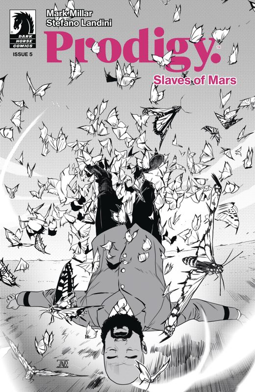 PRODIGY SLAVES OF MARS #5 CVR B B&W LANDINI