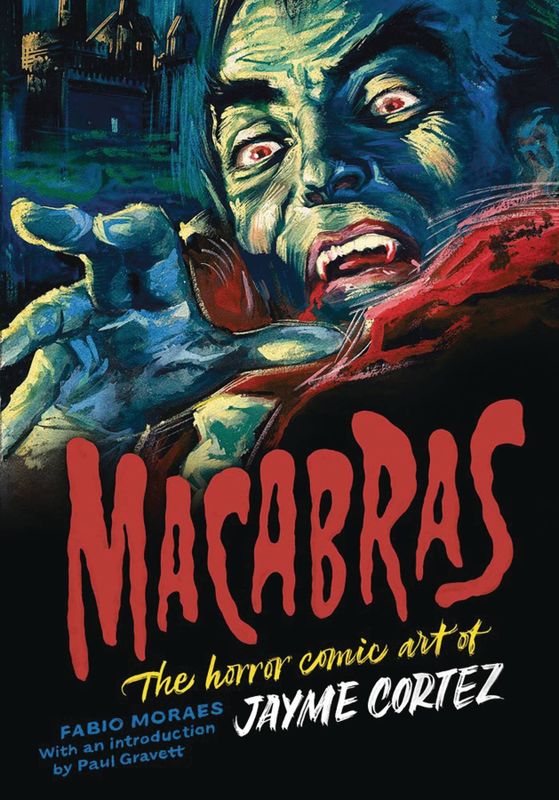 MACABRAS HORROR COMIC ART OF JAYME CORTEZ HC