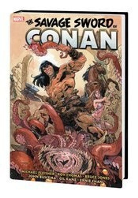 SAVAGE SWORD CONAN ORIG MARVEL YRS OMNIBUS HC VOL 05 ASRAR CVR