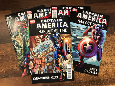 Captain America Man Out of Time (2010 Marvel) #1-5 (complete)