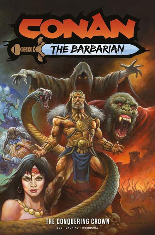 CONAN THE BARBARIAN TP VOL 07 THE CONQUERING CROWN REGULAR EDITION 
