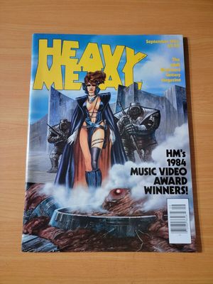 HEAVY METAL MAGAZINE SEPTEMBER 1984