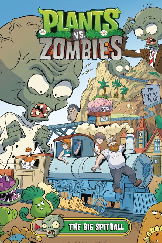 PLANTS VS ZOMBIES HC BIG SPITBALL