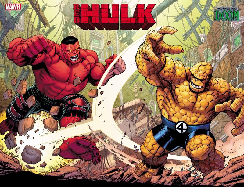 RED HULK #2 NICK BRADSHAW RED HULK CONNECT VAR