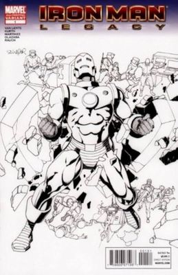 IRON MAN LEGACY #1 2ND PTG LARROCA VAR