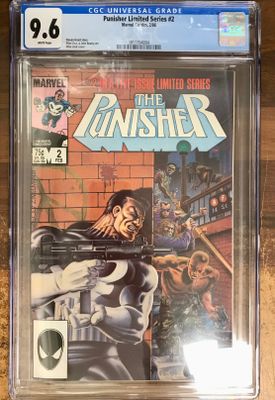 CGC 9,6 PUNISHER LIMITED SERIES #2