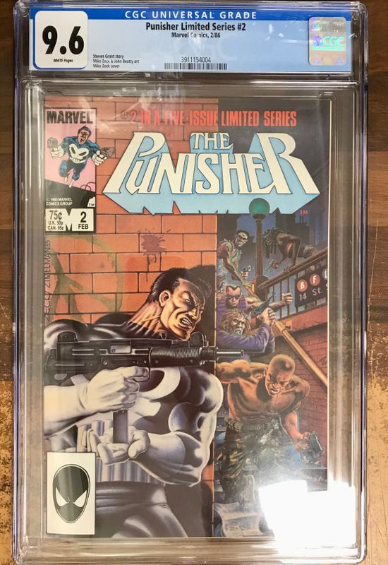 CGC 9,6 PUNISHER LIMITED SERIES #2