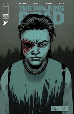 WALKING DEAD DELUXE #137 CVR B CHARLIE ADLARD & MAVE MCCAIG VAR 